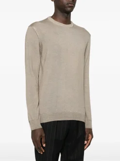 Clearance Maglia Girocollo in Lana / Uomo Maglieria