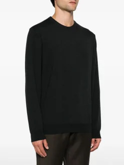 Clearance Maglia Girocollo in Lana / Uomo Maglieria