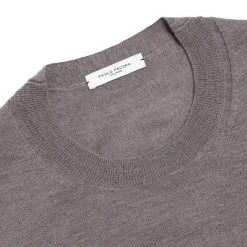 Online Maglia Girocollo in Merino Extrafine / Uomo Maglieria