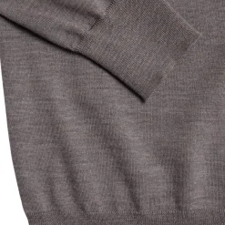 Online Maglia Girocollo in Merino Extrafine / Uomo Maglieria