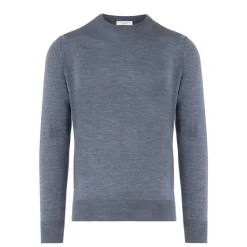 Clearance Maglia Girocollo in Merino Extrafine / Uomo Maglieria