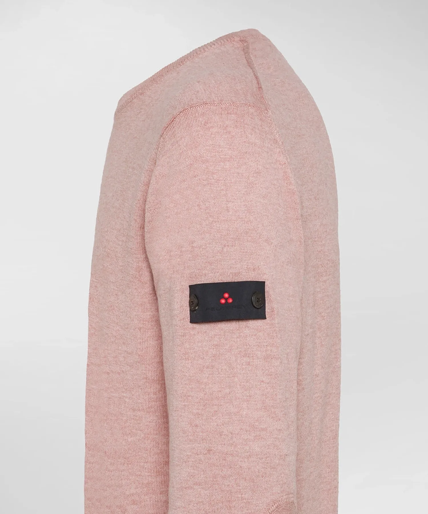 Online Maglia Girocollo in Misto Lana e Cotone / Uomo Maglieria