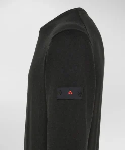 Discount Maglia Girocollo in Misto Lana e Cotone / Uomo Maglieria