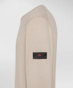 Outlet Maglia Girocollo in Misto Lana e Cotone / Uomo Maglieria