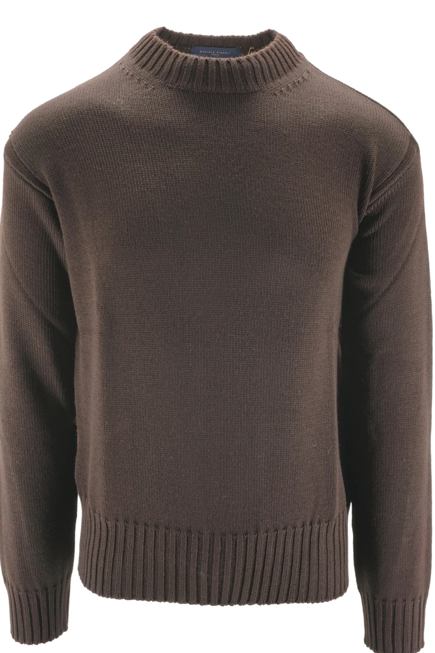 Online Maglia Girocollo in Misto Lana / Uomo Maglieria