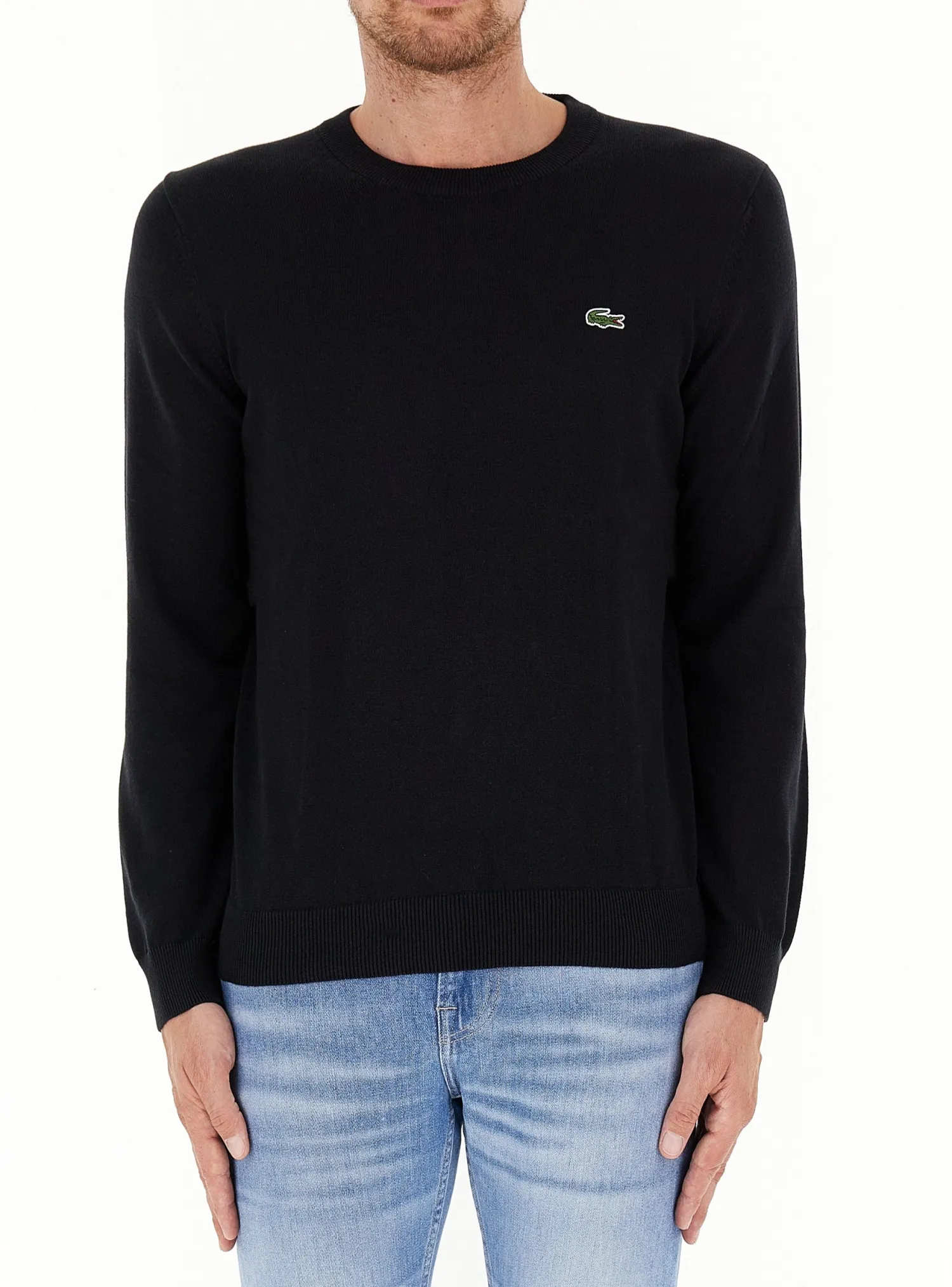 Hot Maglia Girocollo in Misto Cotone / Uomo Maglieria