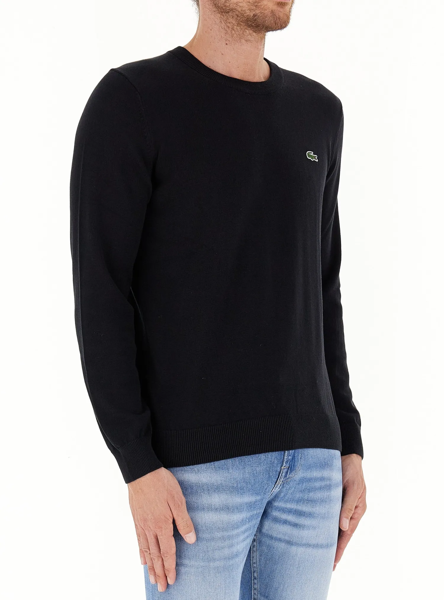 Hot Maglia Girocollo in Misto Cotone / Uomo Maglieria