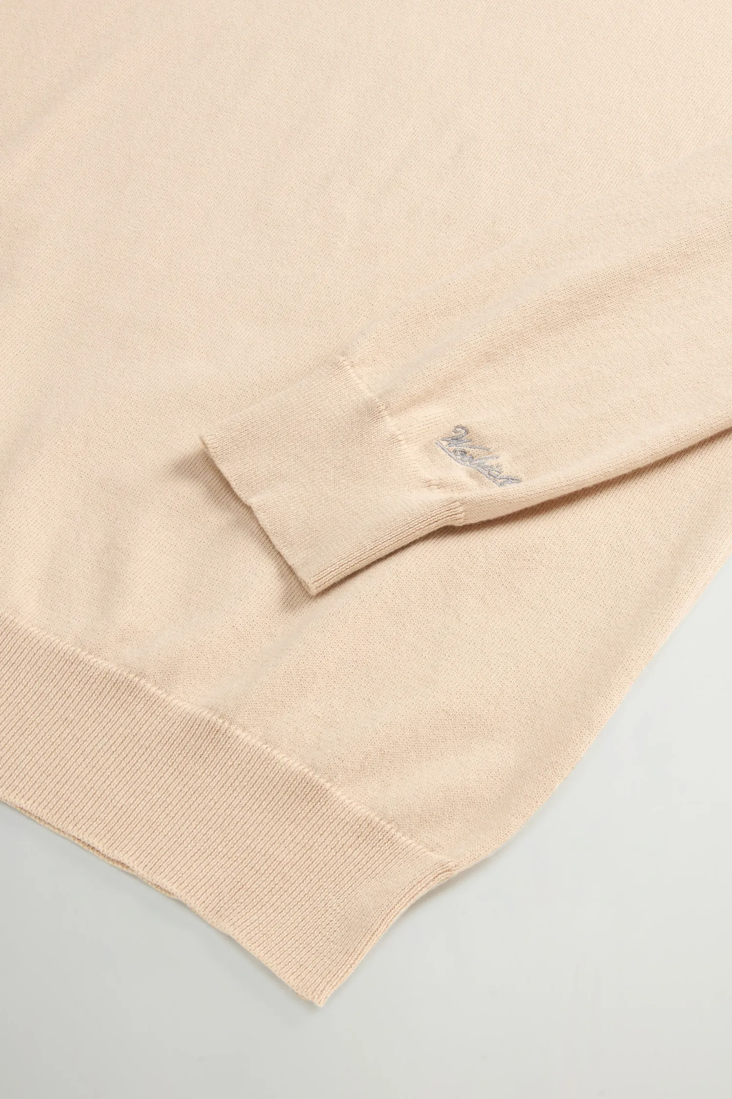New Maglia Girocollo in Puro Cotone / Uomo Maglieria