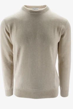 Discount Maglia Girocollo in Puro Cashmere / Uomo Maglieria