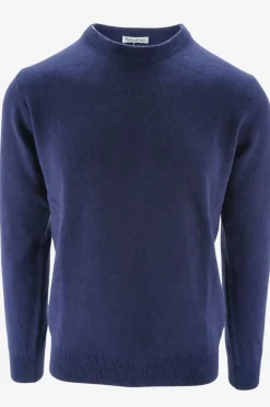 Clearance Maglia Girocollo in Puro Cashmere / Uomo Maglieria