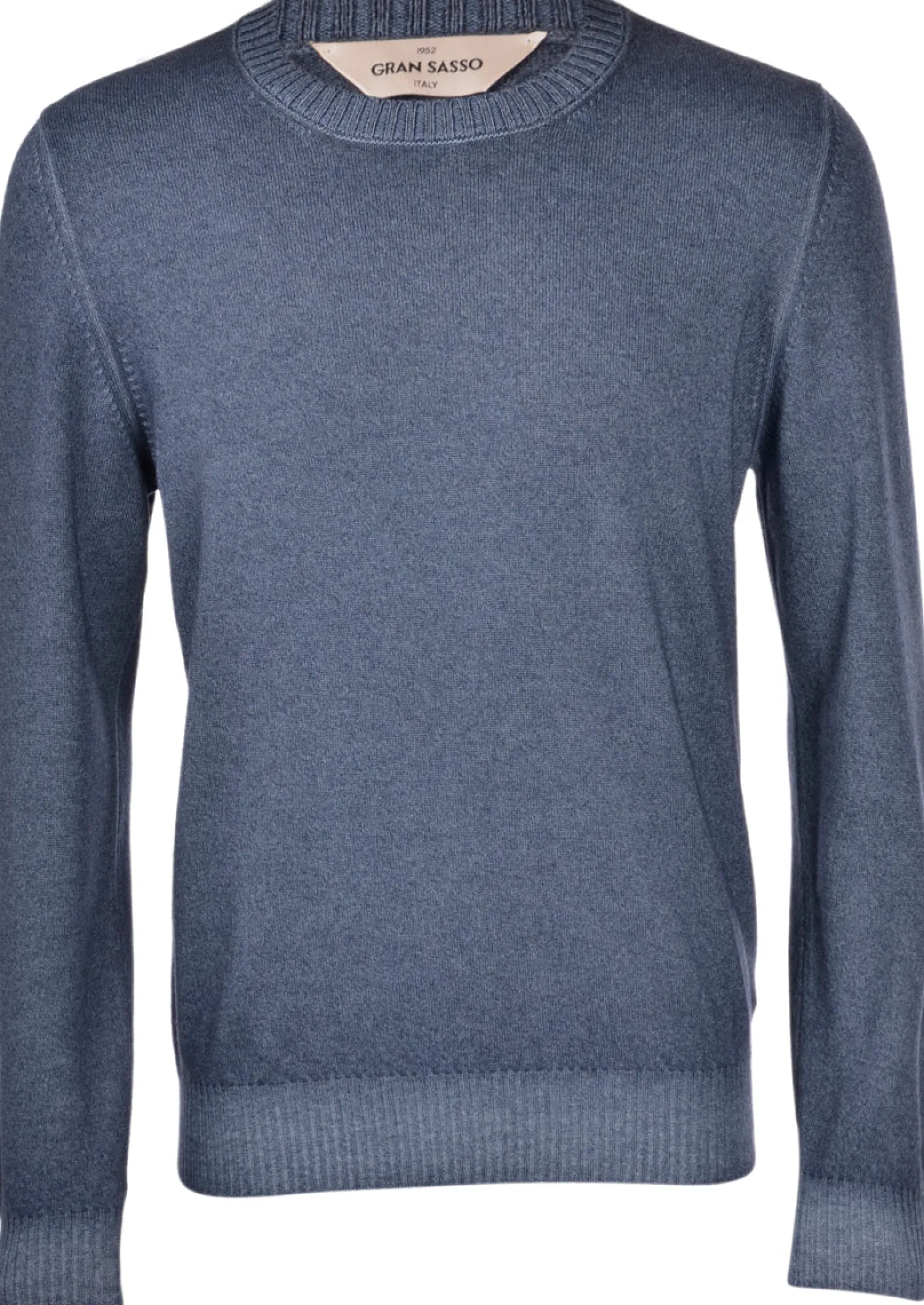 Maglia Girocollo Vintage in Lana / Uomo Maglieria