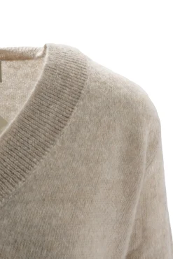 Hot Maglia in Alpaca con Scollo a V / Donna Maglieria
