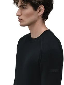 Maglia in Cotone Plain Round / Uomo Maglieria