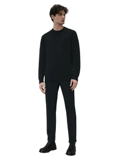 Maglia in Cotone Plain Round / Uomo Maglieria