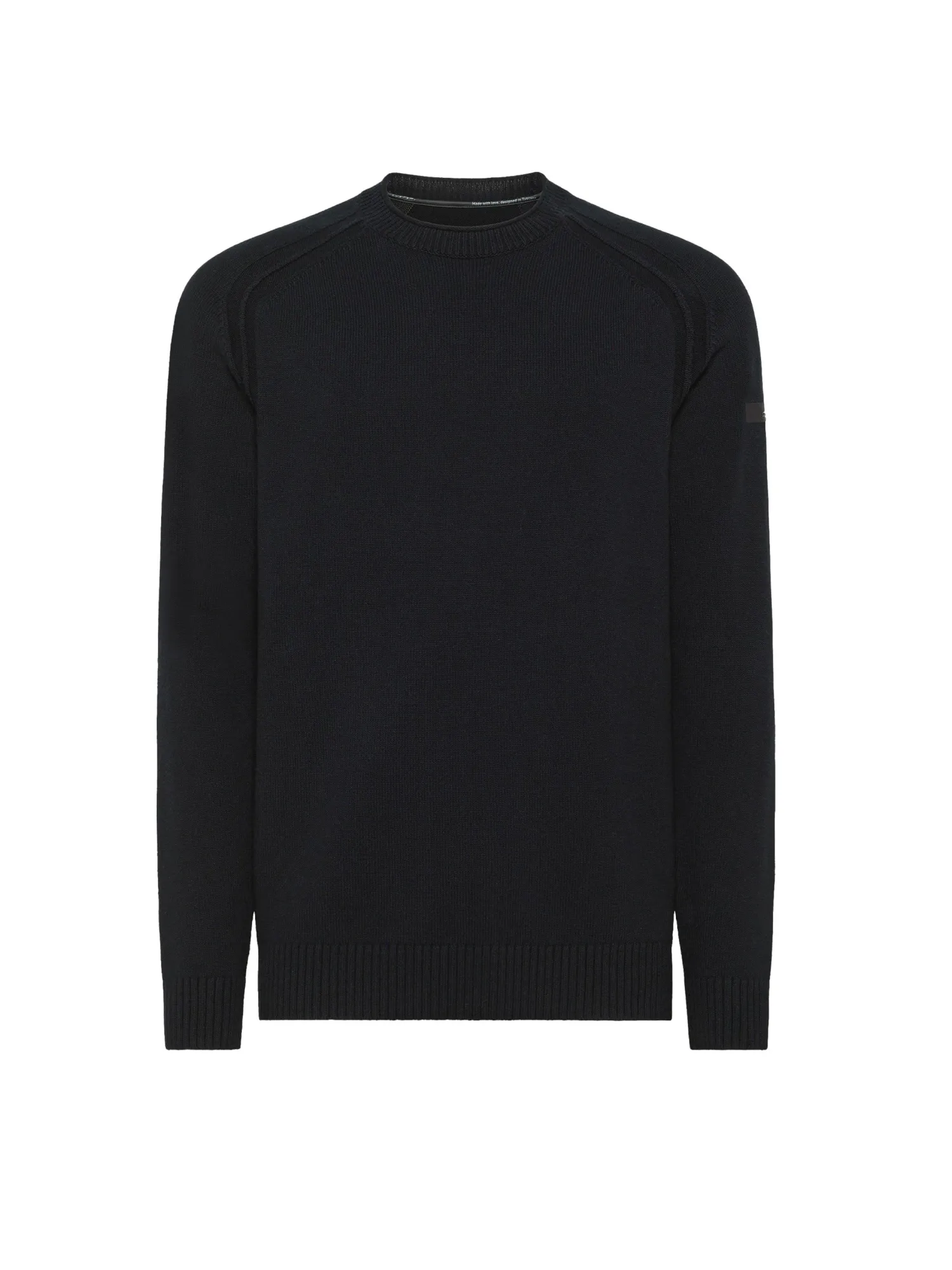 Maglia in Cotone Plain Round / Uomo Maglieria