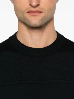 Best Maglia in Lana con Inserti / Uomo Maglieria