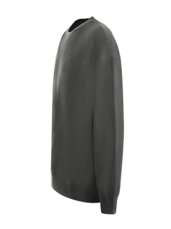 Discount Maglia in Misto Lana con Tramatura / Uomo Maglieria
