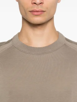 Clearance Maglia in Misto Lyocell Punto Rasato / Uomo T-shirt