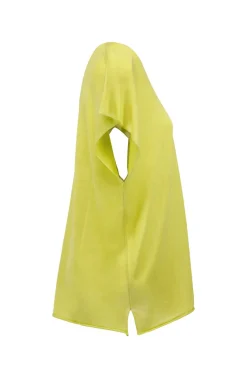 Sale Maglia in Seta con Scollo a V / Donna Maglieria