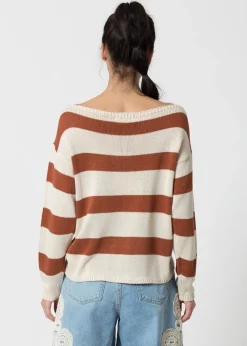 Discount Maglia con Scollo a Barca / Donna Maglieria