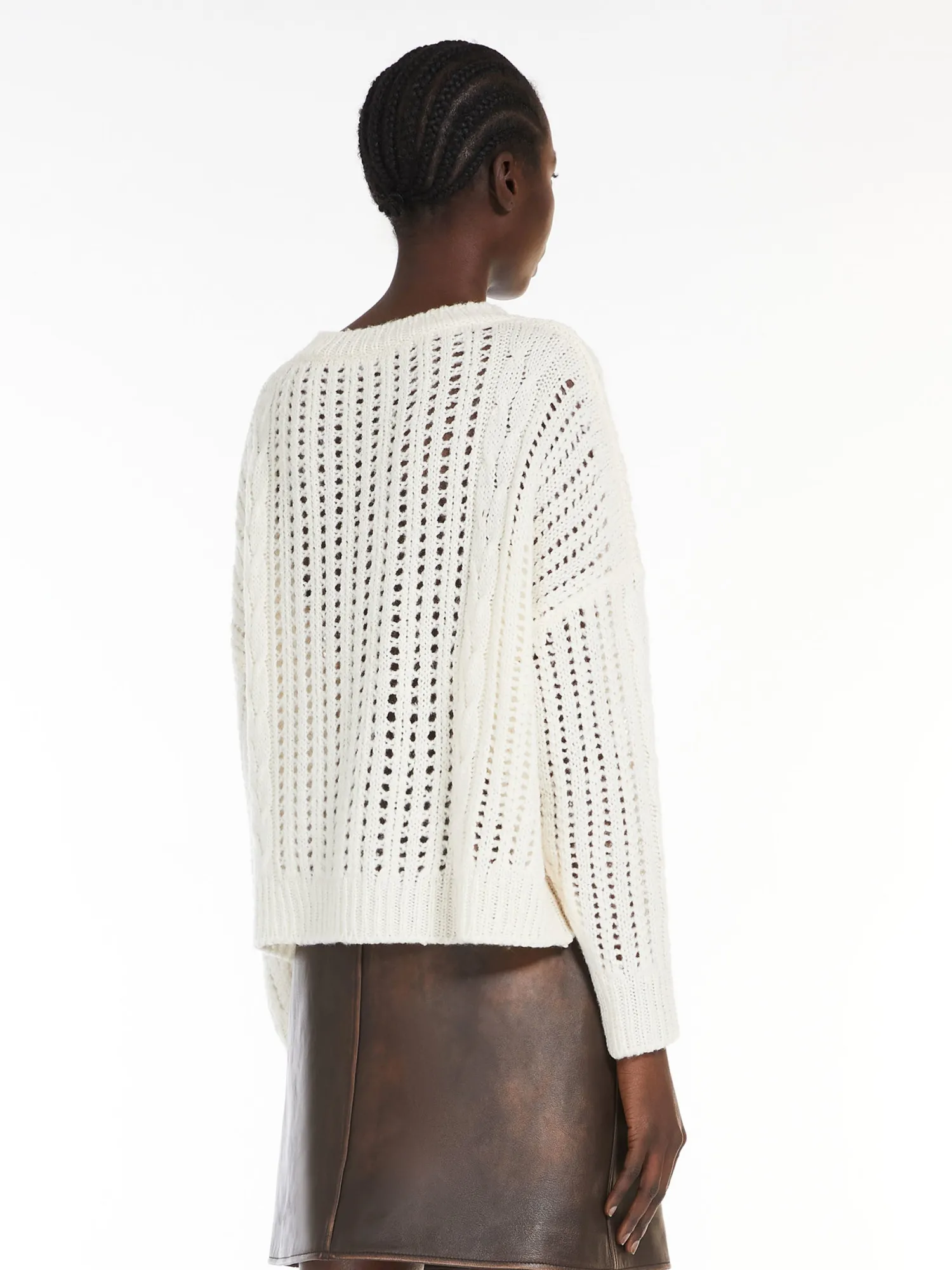 Clearance Maglia Oversize in Lana / Donna Maglieria