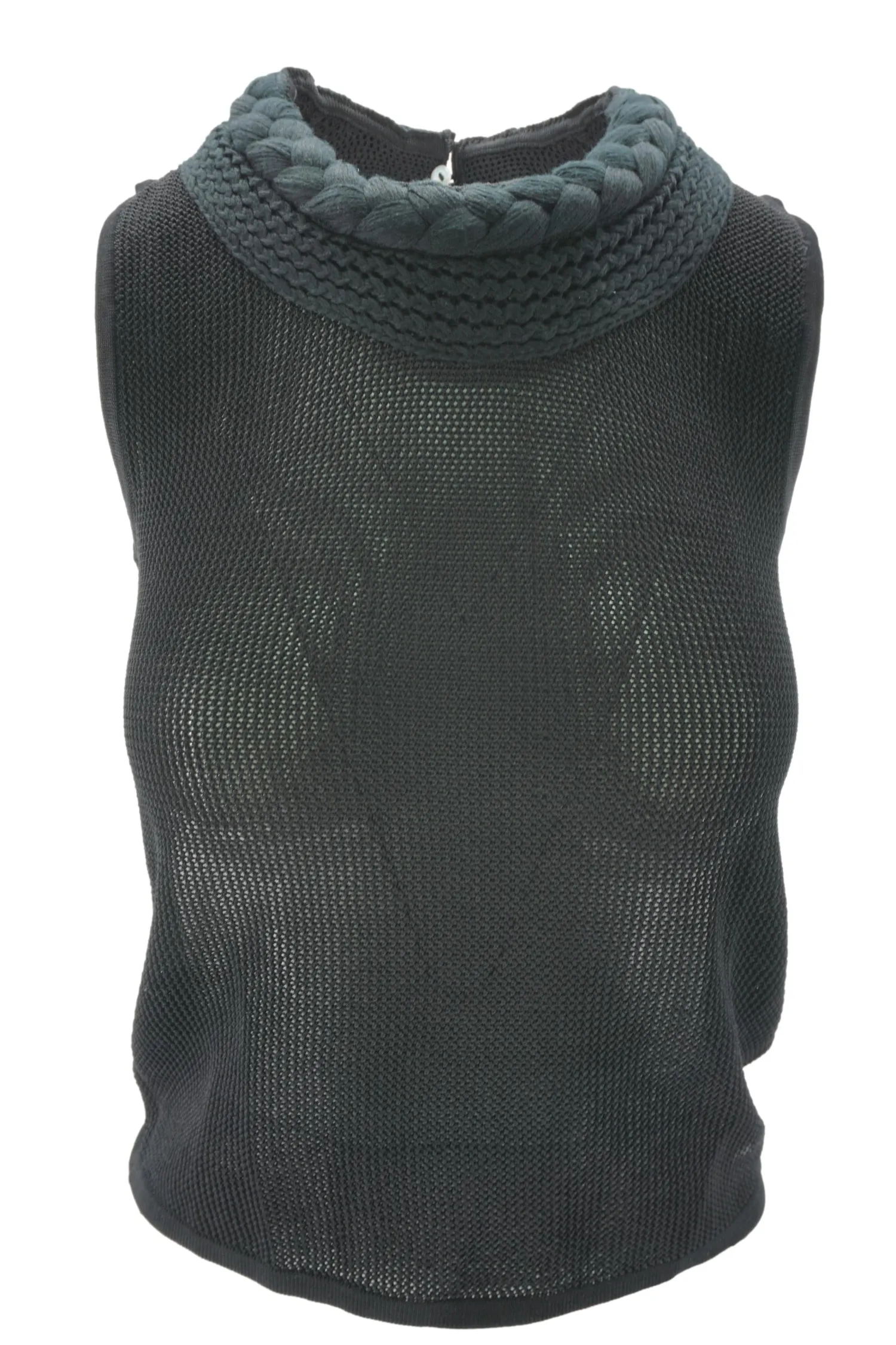 Clearance Maglia Senza Maniche con Scollo Rotondo / Donna Top