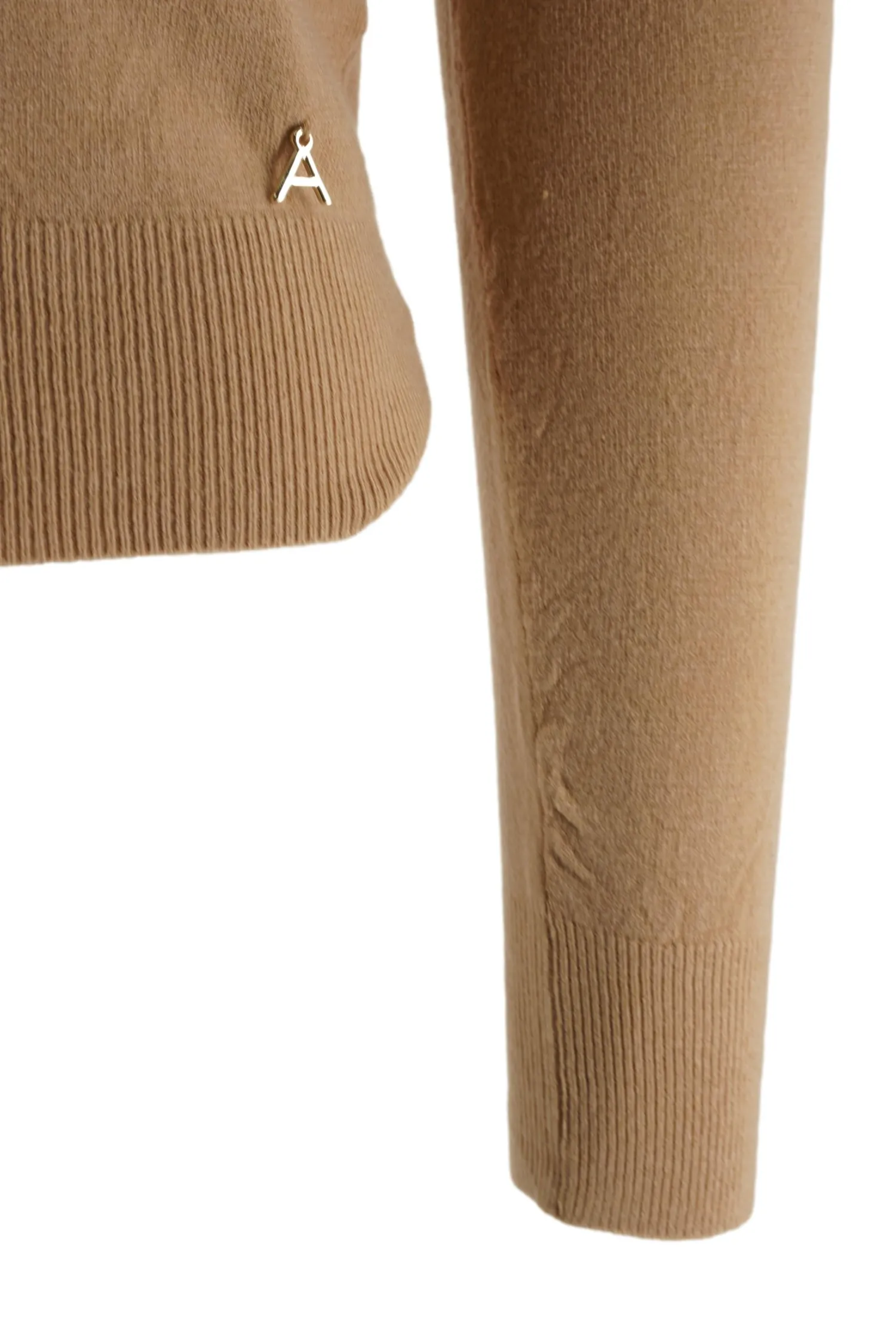 Online Maglia Slim Fit con Collo Alto / Donna Maglieria