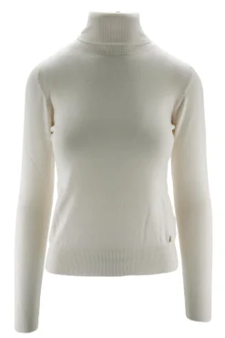 Clearance Maglia Slim Fit con Collo Alto / Donna Maglieria