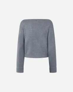 Sale Maglioncino in Lana con Scollo a Barchetta / Donna Maglieria