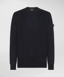 Maglione Diver Girocollo con Logo / Uomo Maglieria