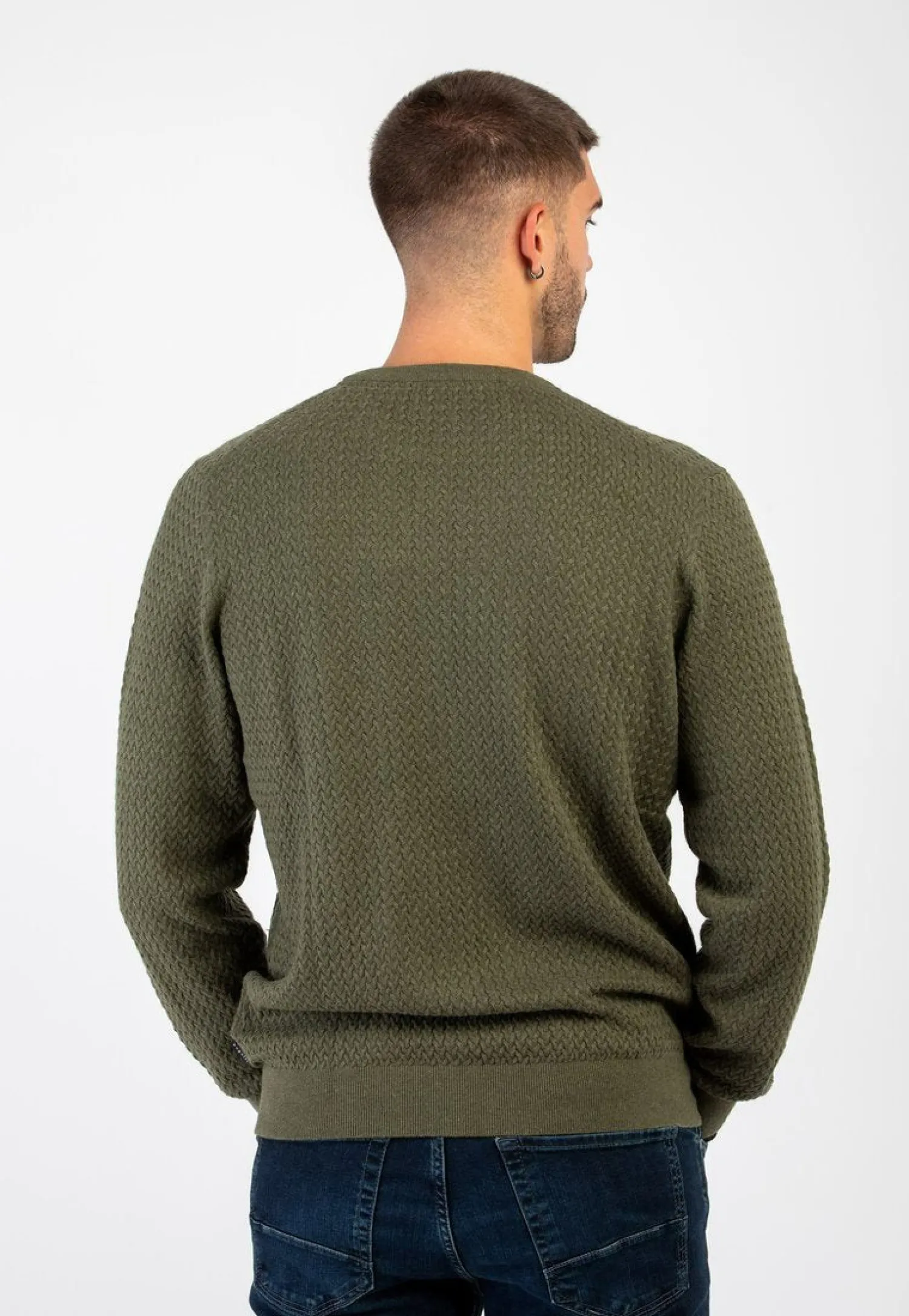 Discount Maglione in Cotone e Cashmere / Uomo Maglieria