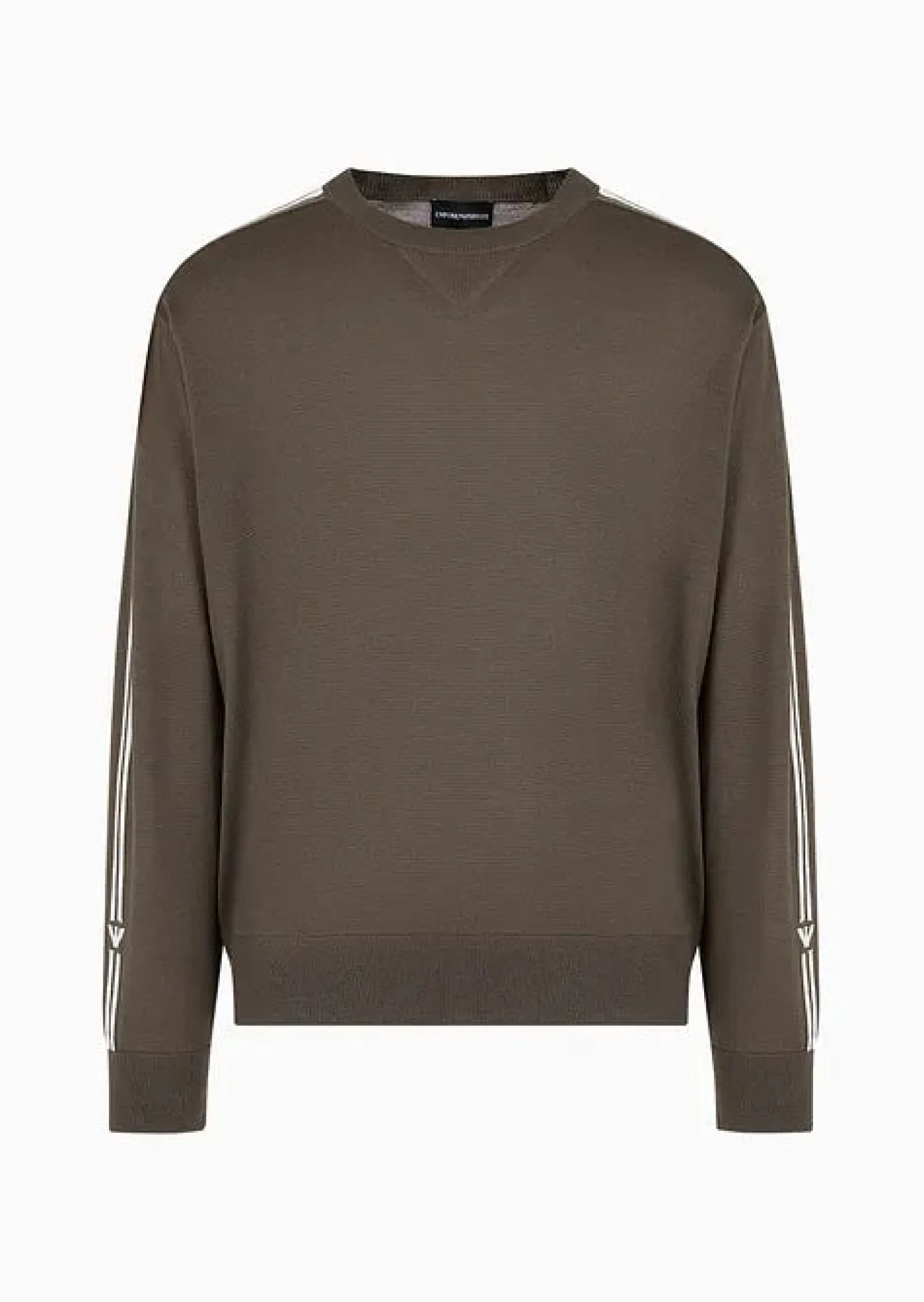 Hot Maglione in Lana Rasata con Logo / Uomo Maglieria