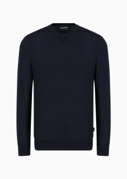 Hot Maglione in Misto Lana e Lyocell / Uomo Maglieria