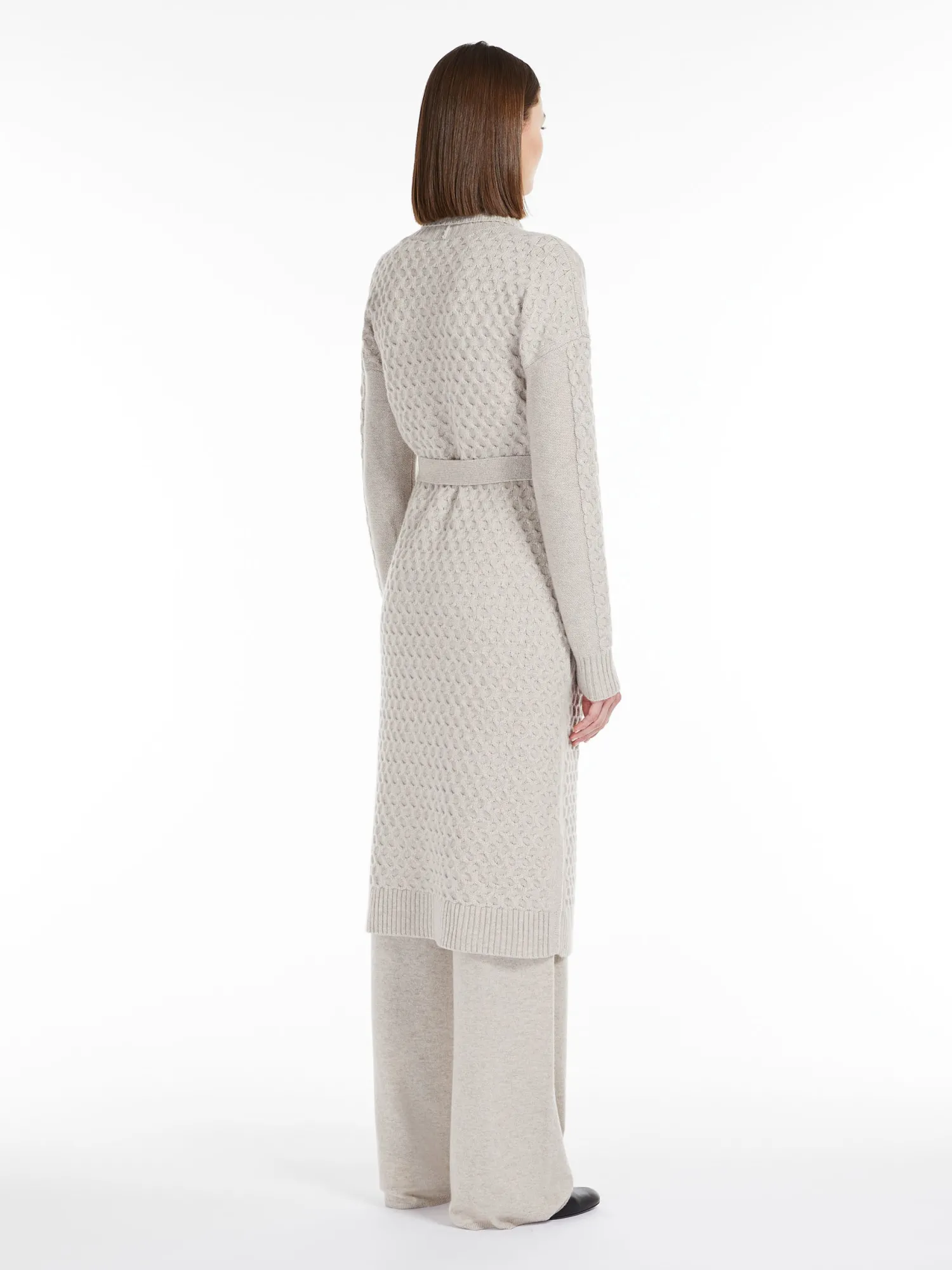 Sale Maxi Cardigan in Lana e Cachemire / Donna Maglieria