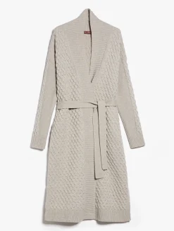 Sale Maxi Cardigan in Lana e Cachemire / Donna Maglieria