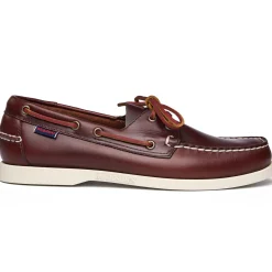 Online Mocassino in Pelle Cerata / Uomo Scarpe Basse