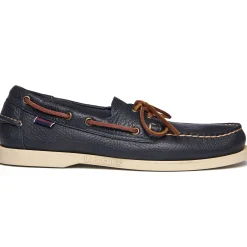 Outlet Mocassino Portland in Pelle Martellata / Uomo Scarpe Basse