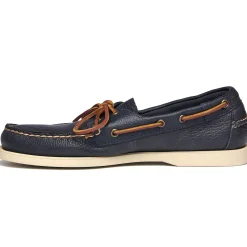 Outlet Mocassino Portland in Pelle Martellata / Uomo Scarpe Basse
