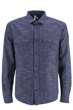 Online Overshirt in Denim Mastricamiciai / Uomo Camicie