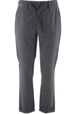 Outlet Pantalaccio Gessato / Uomo Pantaloni