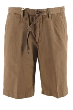 Hot Pantaloncino in Misto Lino / Uomo Pantaloncini