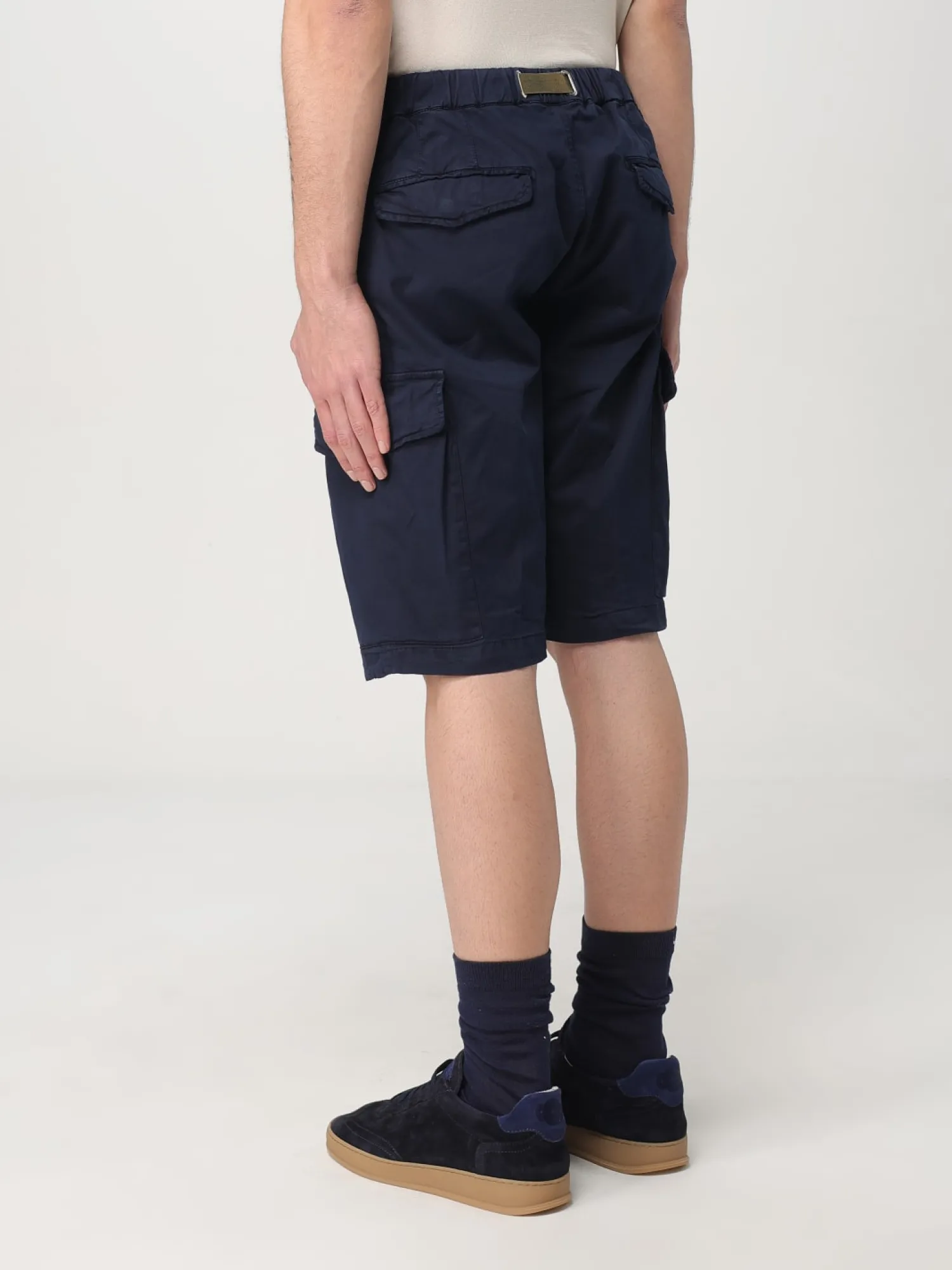 New Pantaloncino Cargo in Cotone / Uomo Pantaloncini