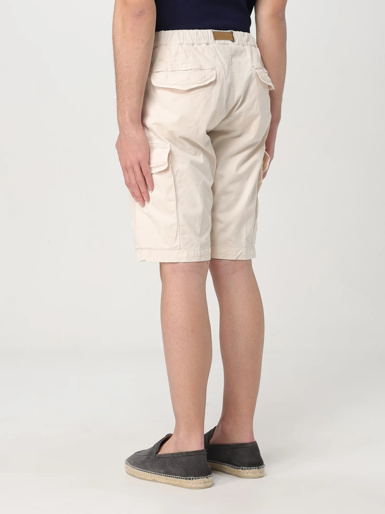 Outlet Pantaloncino Cargo in Cotone / Uomo Pantaloncini