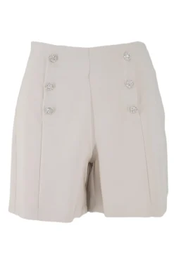 Sale Pantaloncino con Bottoni Gioiello / Donna Shorts