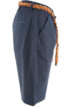 Pantaloncino con Pinces e Cintura / Uomo Pantaloncini