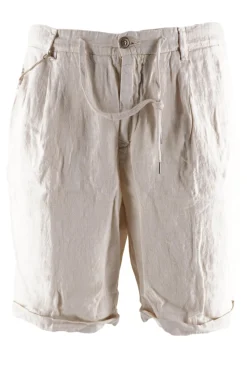 Discount Pantaloncino in Lino Modello Coachbe / Uomo Pantaloncini