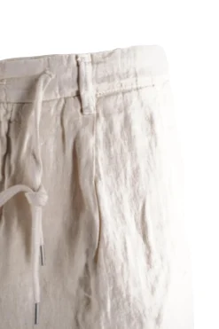 Discount Pantaloncino in Lino Modello Coachbe / Uomo Pantaloncini