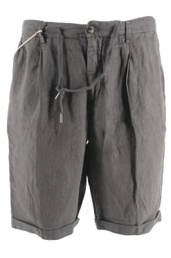 Sale Pantaloncino in Lino Modello Coachbe / Uomo Pantaloncini