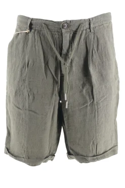 Outlet Pantaloncino in Lino Modello Coachbe / Uomo Pantaloncini