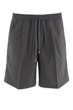 Online Pantaloncino in Misto Cotone e Tessuto Tecnico / Uomo Pantaloncini